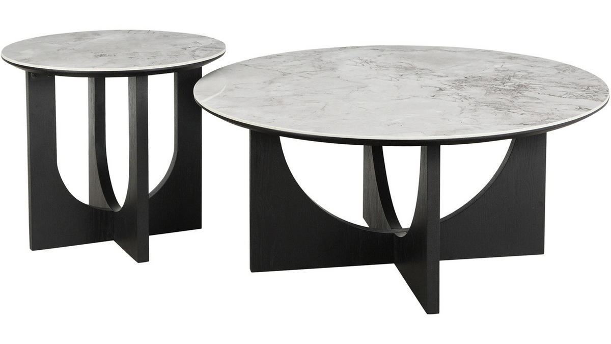 SOFFBORD i trä, keramik, trämaterial 50/50/45 cm  - vit/ljusgrå, Design, trämaterial/trä (50/50/45cm) - Best Price