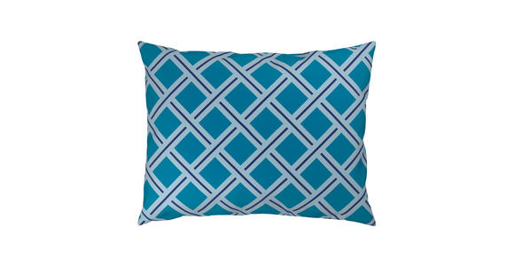 BETTWÄSCHE Satin 140/200 cm  - Türkis/Blau, Textil (140/200cm) - Novel