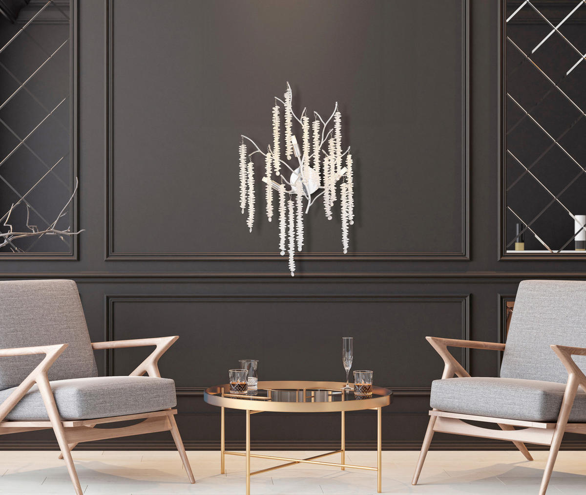 WANDLEUCHTE 32/60 cm   - KONVENTIONELL (32/60cm) - Globo