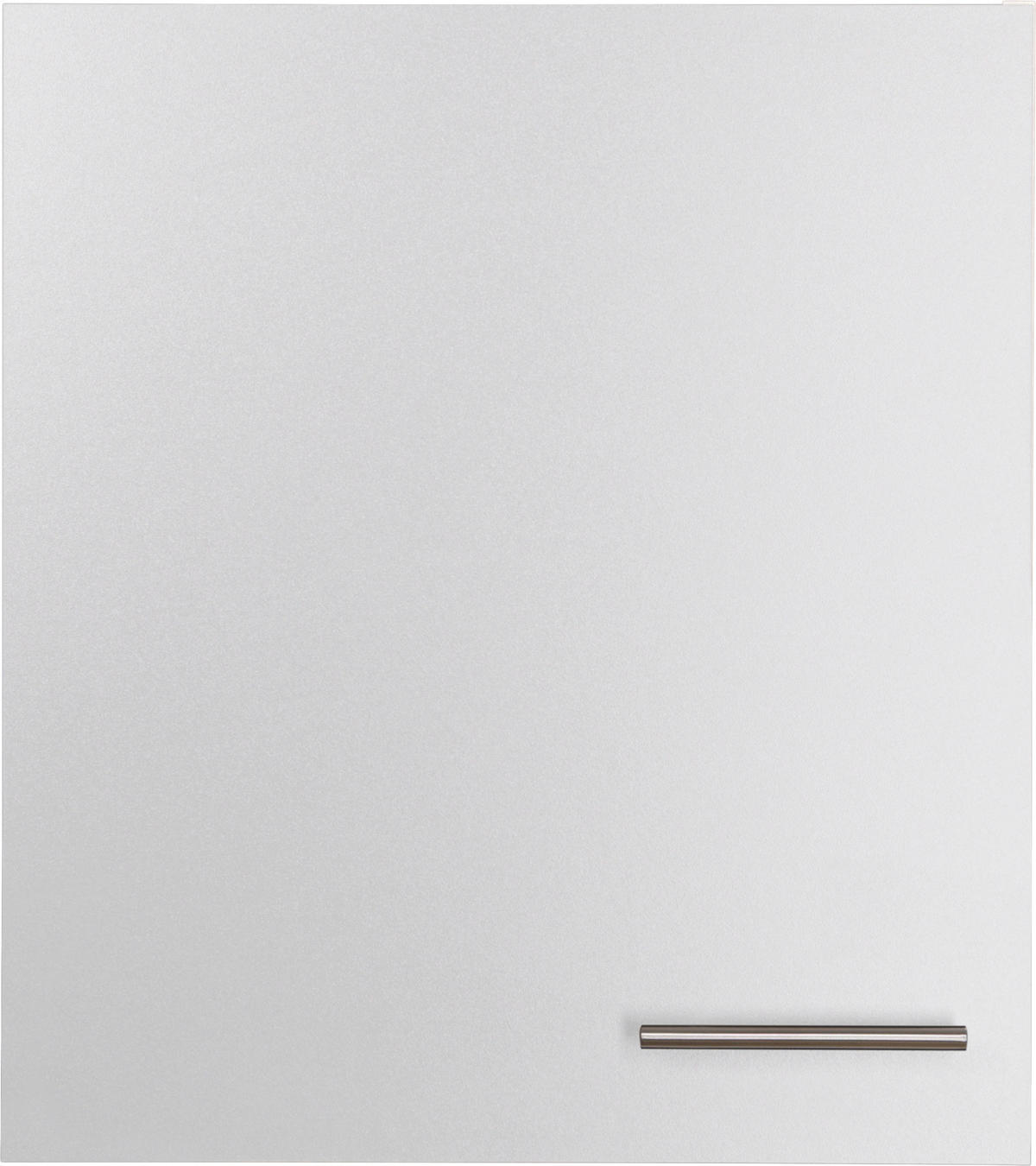 VÄGGSKÅP 50/56,1/34,6 cm  i vit, ekfärgad  - vit/silver, Basics, metall/trämaterial (50/56,1/34,6cm) - Respekta