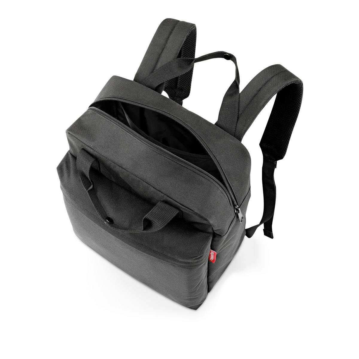 RUCKSACK  - Schwarz, Basics, Kunststoff (30/39/13cm) - Reisenthel