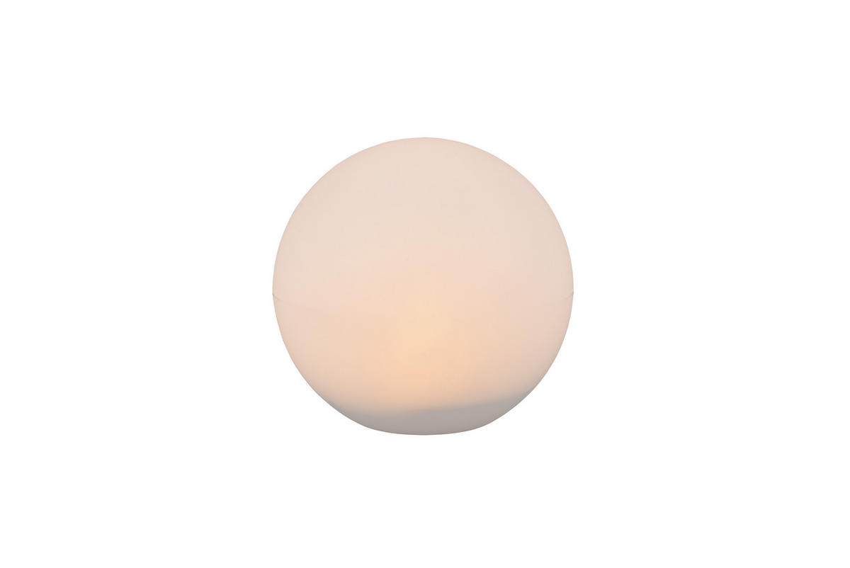 SOLARLEUCHTE  - Weiß, Design, Kunststoff (30/28,2cm)