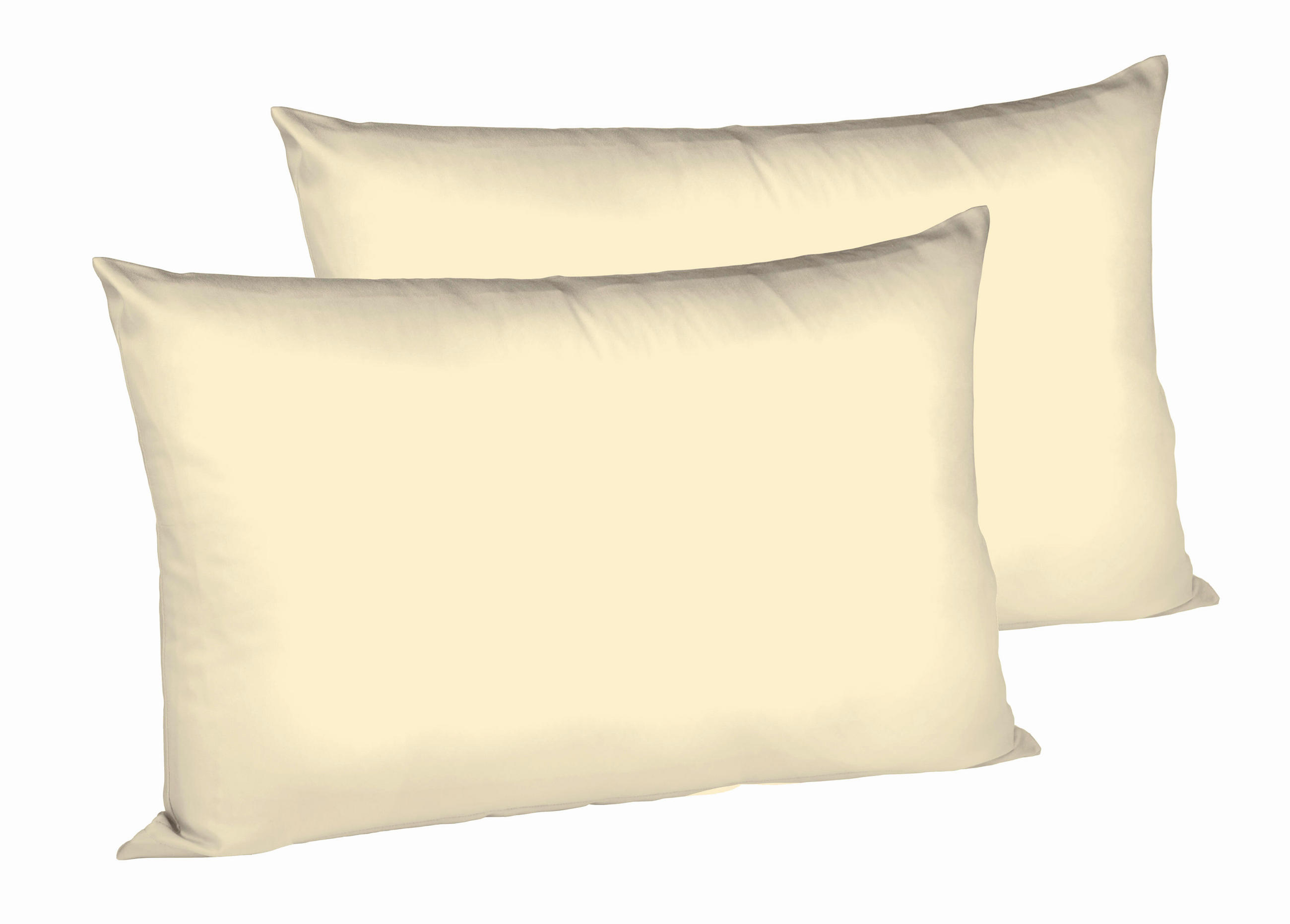 Fleuresse Kissenbezug-Set Beige 40x60 cm