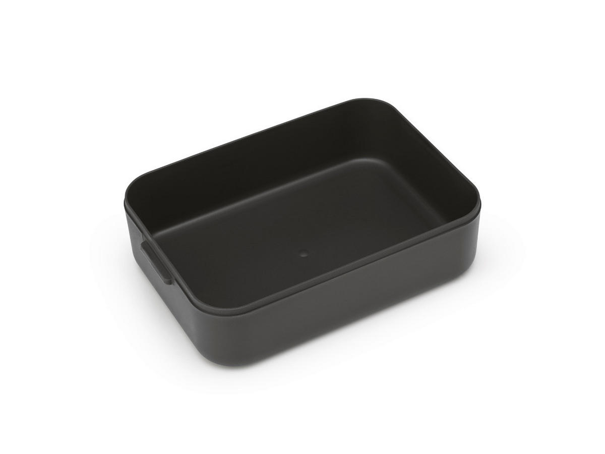 KRABIČKA NA OBĚD  plast  - tmavě šedá, Basics, plast (20/5.5/13.5cm) - Brabantia