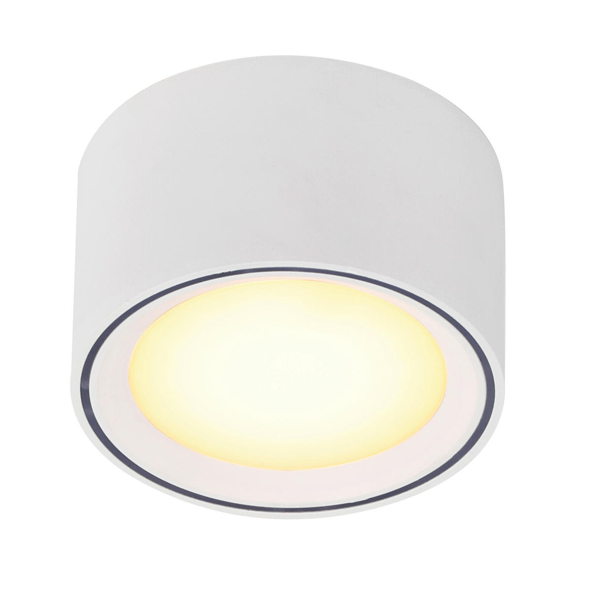 AUFBAULEUCHTE 10/6 cm   - Weiß, Basics, Metall (10/6cm) - Nordlux