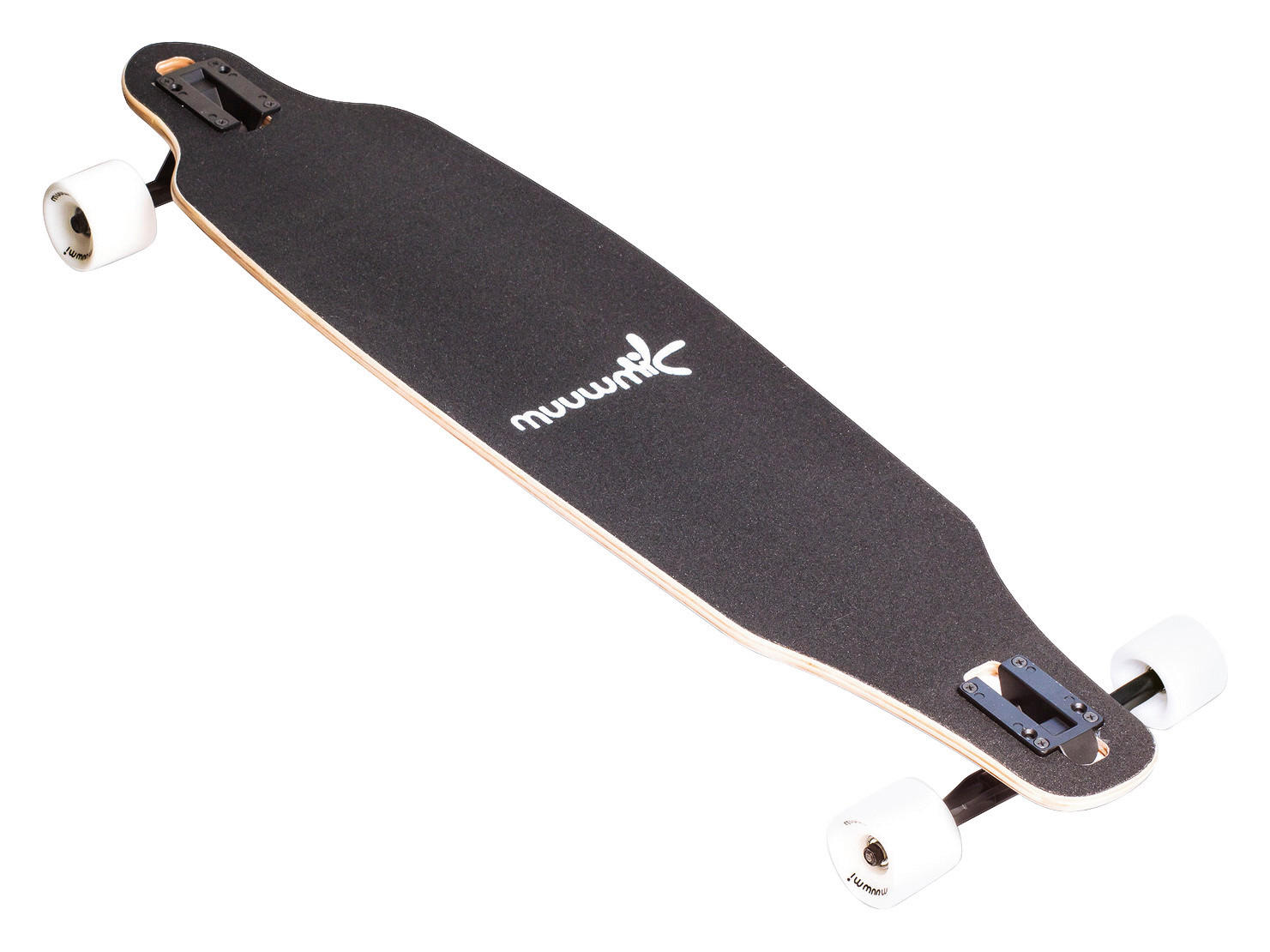 Longboard Muuwmi L: 97 cm Abec-7, Anti-Rutsch-Auflage