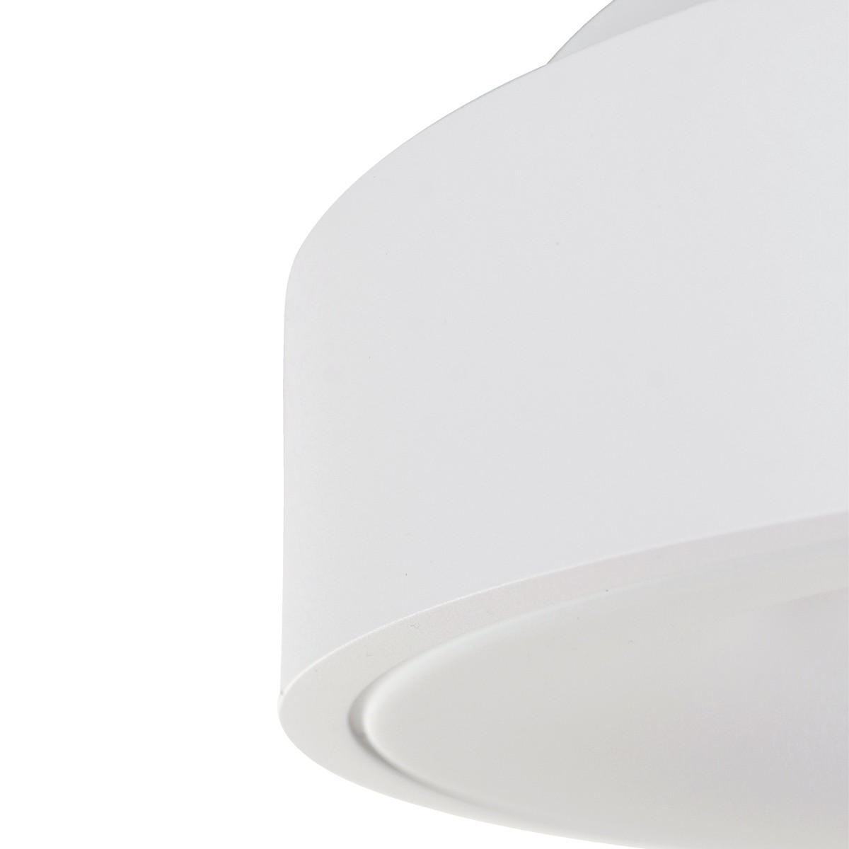 LED-DECKENLEUCHTE Ringlede 48/9 cm   - Weiß, KONVENTIONELL, Kunststoff/Metall (48/9cm)