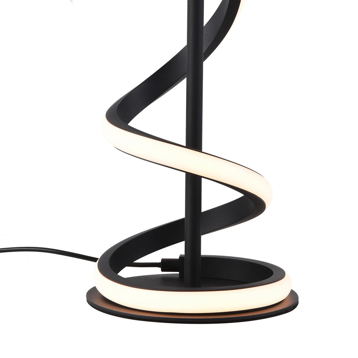 LED-TISCHLEUCHTE 15/15/40 cm   - Schwarz, Design, Kunststoff/Metall (15/15/40cm)