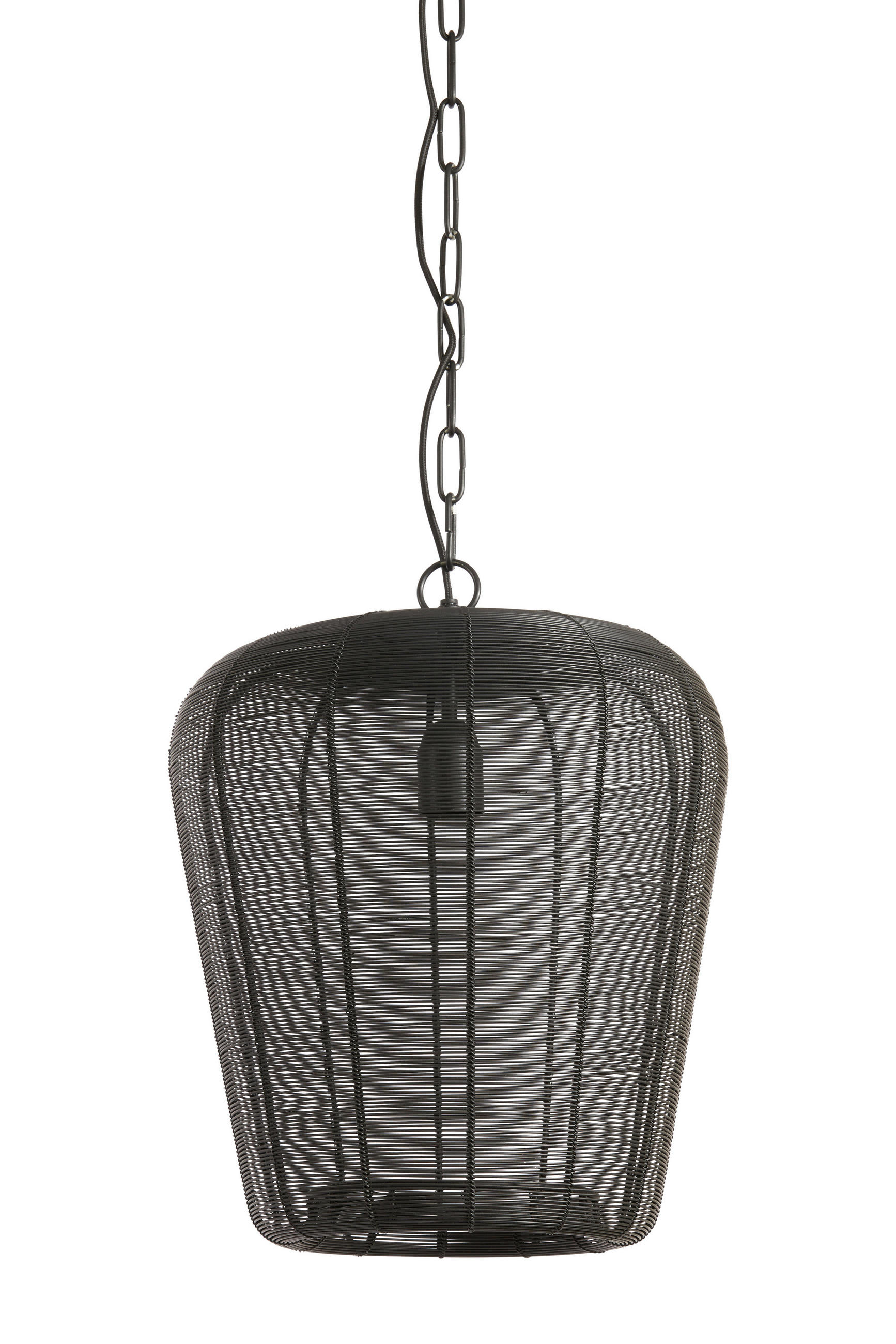 HÄNGELEUCHTE Adeta 31/31/37 cm   - Schwarz, Design, Metall (31/31/37cm) - Light & Living