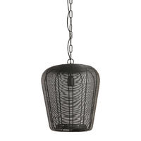 HÄNGELEUCHTE Adeta 31/31/37 cm   - Schwarz, Design, Metall (31/31/37cm) - Light & Living