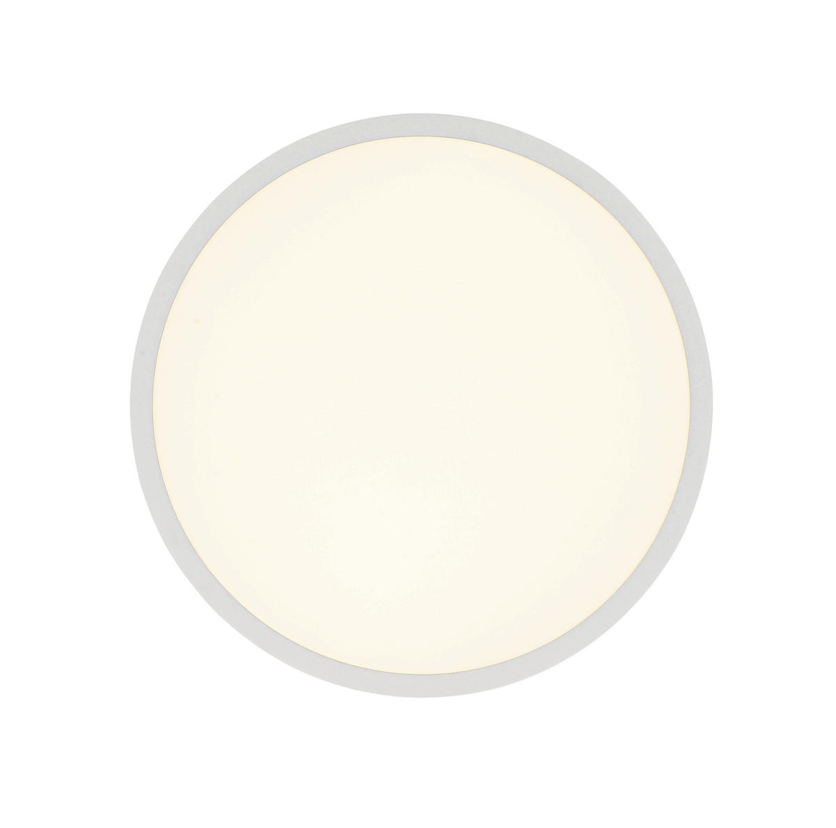 LED PANEL, 45/5 cm  - bílá, Basics, kov/plast (45/5cm) - Novel