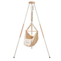 FEDERWIEGE  120/120/194 cm  - Beige, Basics, Textil (120/120/194cm)