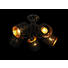 DECKENLEUCHTE - Schwarz, LIFESTYLE, Textil/Metall (46/27,5cm) DECKENLEUCHTE - Schwarz, LIFESTYLE, Textil/Metall (46/27,5cm)