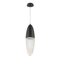 PENDELLEUCHTE  - Schwarz, KONVENTIONELL, Glas/Metall (61,5/16,5/70cm) - Elstead Lighting