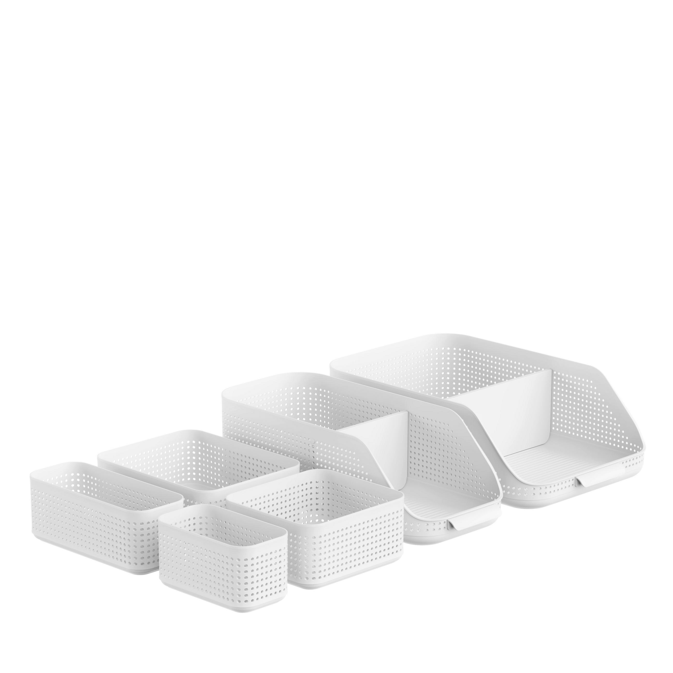 ORGANIZER     - Weiß, Basics, Kunststoff (31,5/25,5/49cm) - Rotho