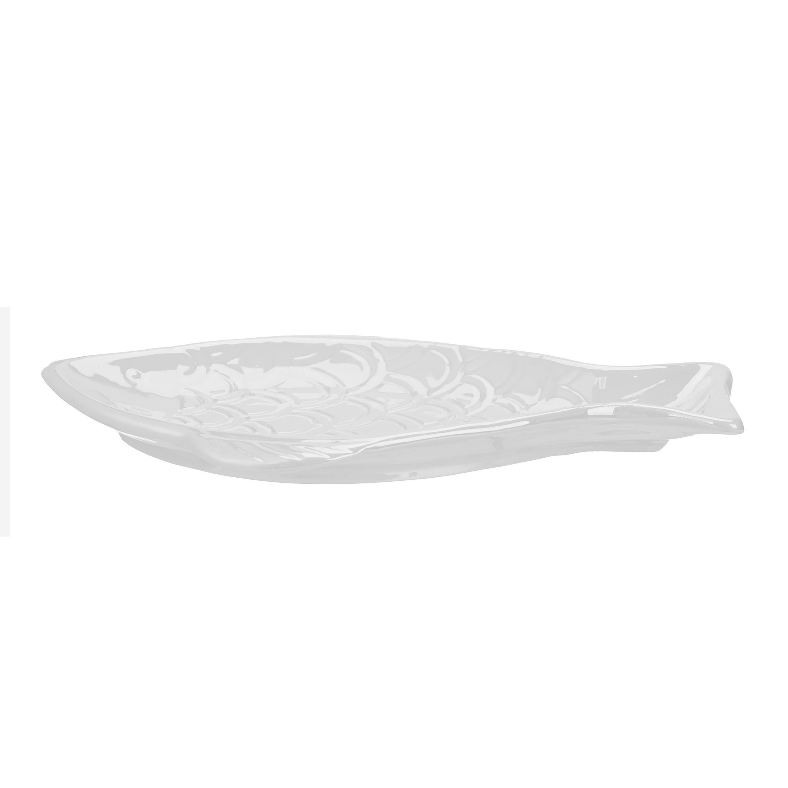 PLATZTELLER Keramik Dolomit  - Weiß, LIFESTYLE, Keramik (21,2/13,4/2,1cm) - Ambia Home