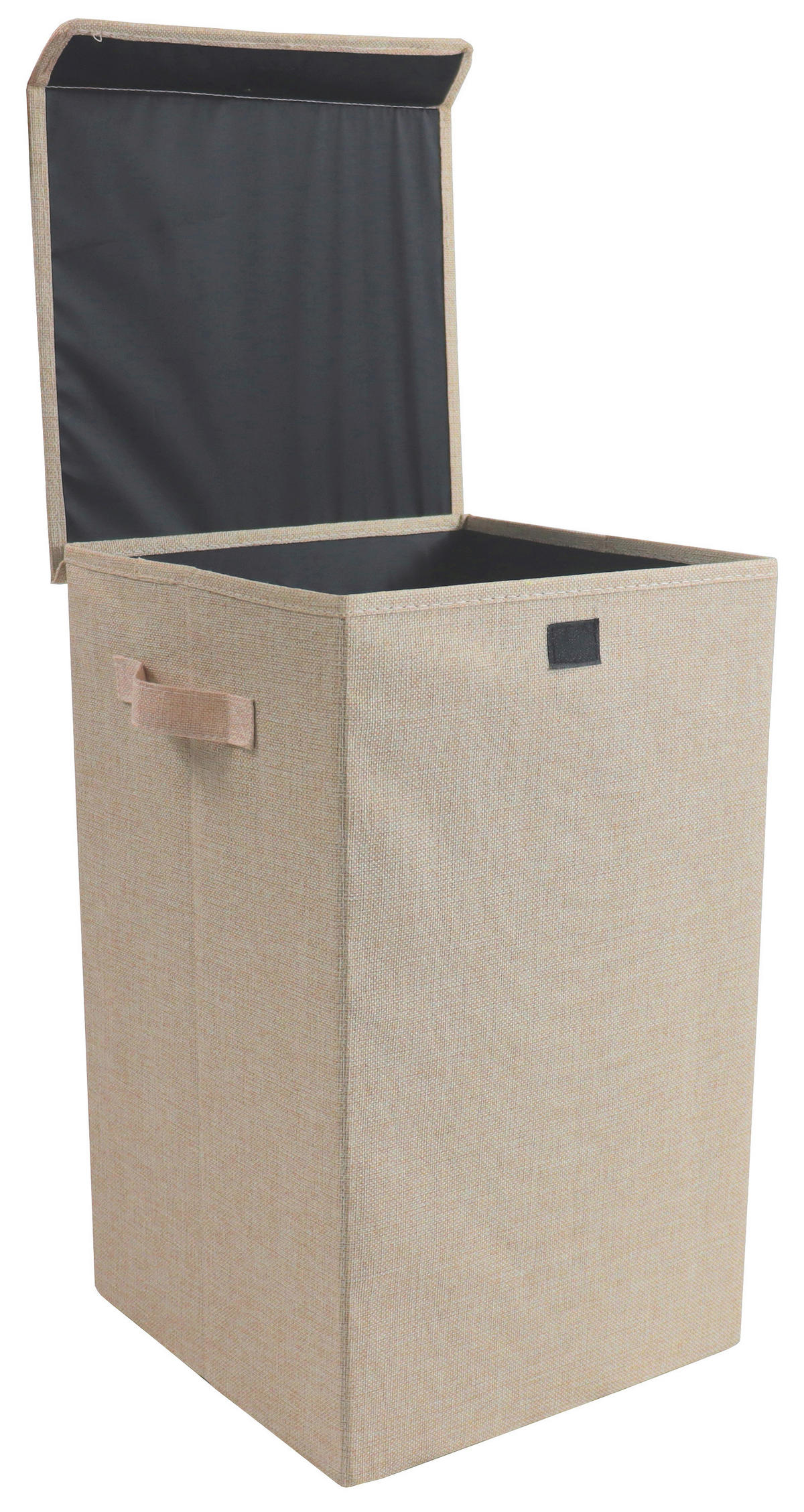 WÄSCHEKORB - Creme, MODERN, Textil (30/50/30cm) - MID.YOU