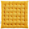 SITZKISSEN 38/38/4 cm  - Goldfarben, Basics, Textil (38/38/4cm) - Bio:Vio