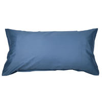 KOPFKISSENBEZUG Giacomo 40/80 cm  - Blau, Basics, Textil (40/80cm) - Janine
