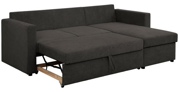 ECKSOFA Taupe, Dunkelbraun Webstoff  - Taupe/Dunkelbraun, KONVENTIONELL, Kunststoff/Textil (230/155cm) - Carryhome