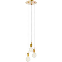 HÄNGELEUCHTE 25/152 cm  - Messingfarben, Basics, Metall (25/152cm) - Markslöjd