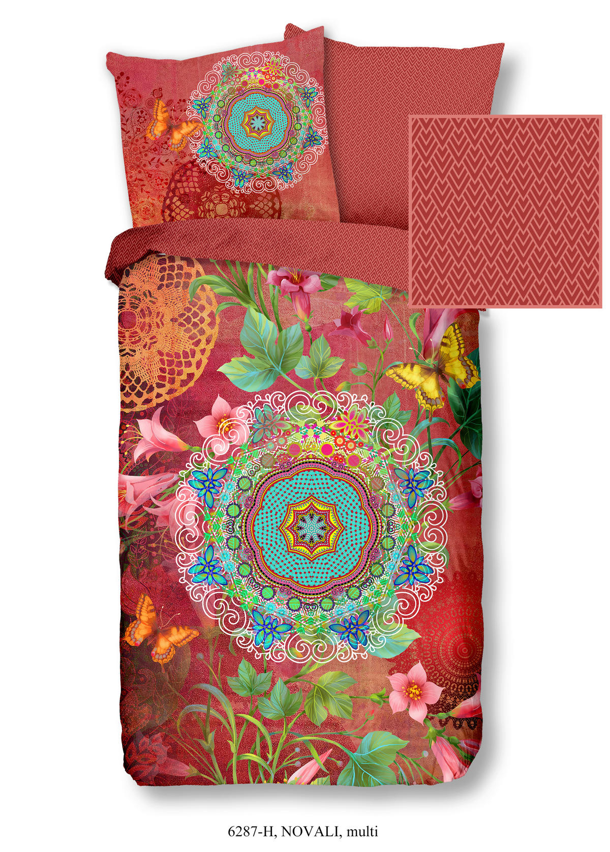 BETTWÄSCHE Satin  - Multicolor, LIFESTYLE, Textil (135/200cm) - MID.YOU