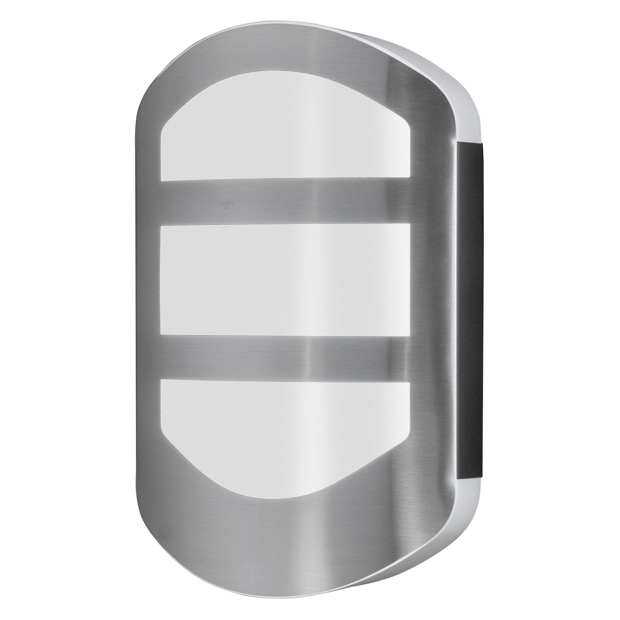 Ledvance Led-Wandleuchte Endura Style Plate Wall Grau 28x18x5.4 cm