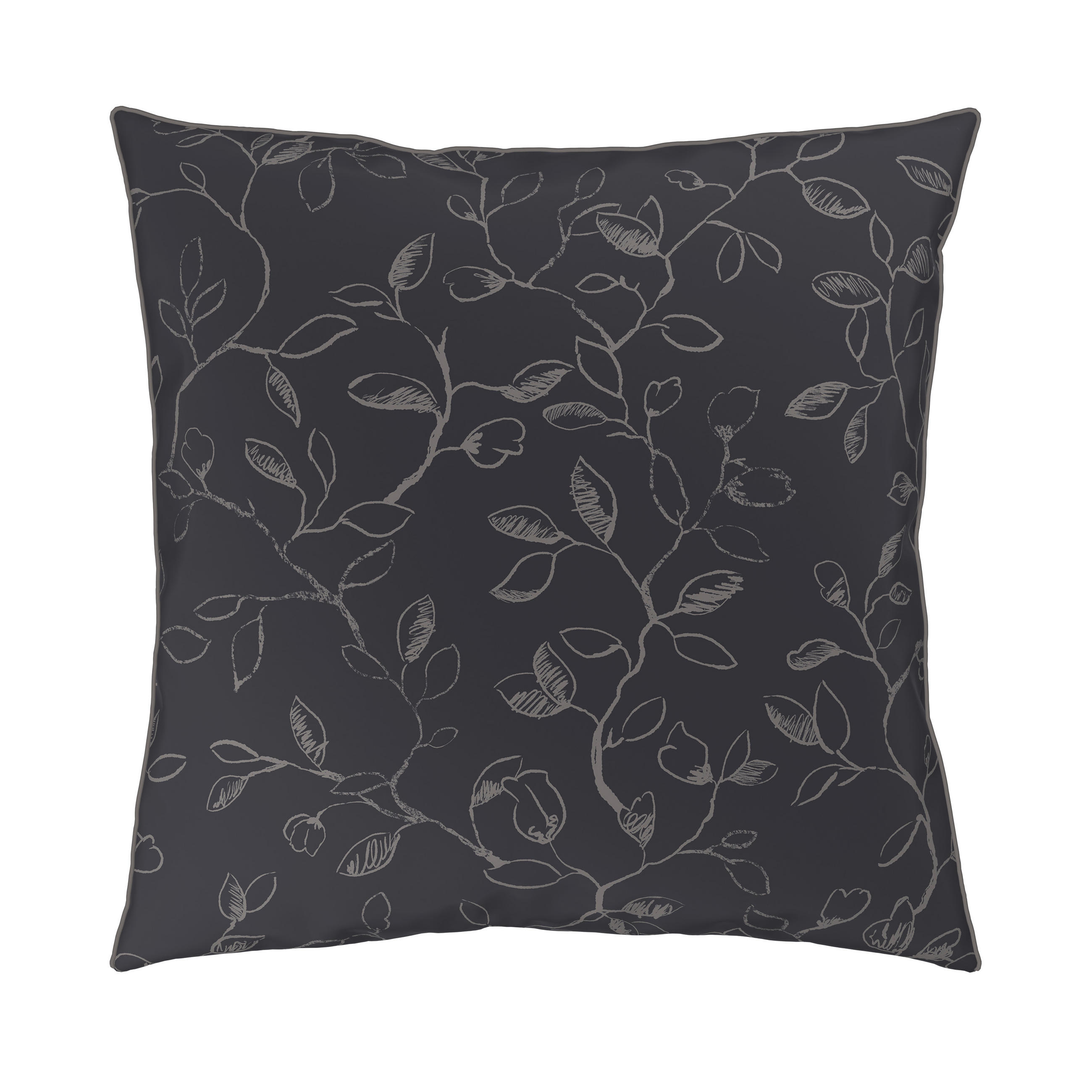 BETTWÄSCHE Satin 135/200 cm  - Anthrazit, Textil (135/200cm) - Bio:Vio