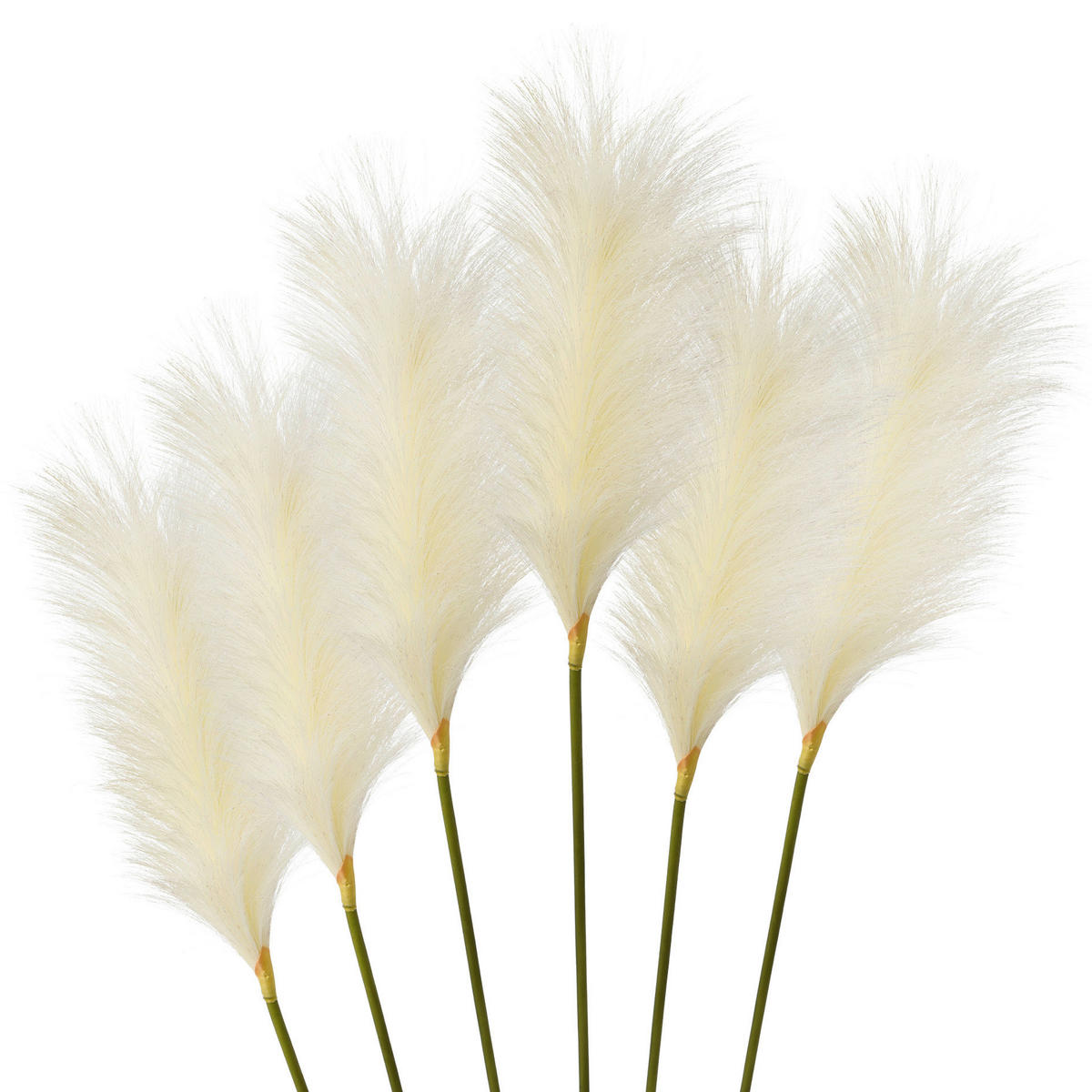 KUNSTPFLANZE 100 cm  - Weiß/Grün, Basics, Kunststoff (100cm) - P & B