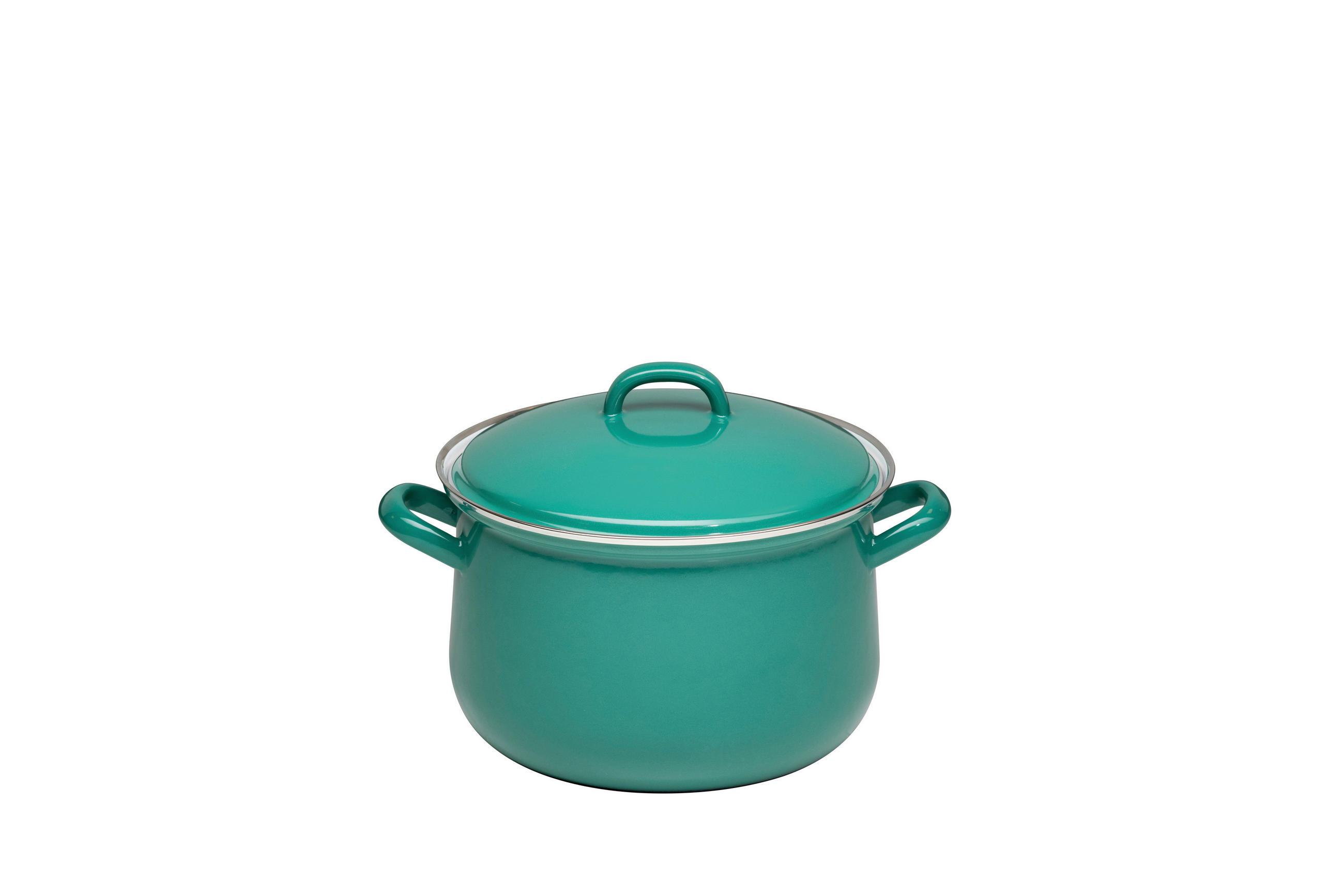 FLEISCHTOPF Nature Green Dark 3,5 l  - Grün, LIFESTYLE, Metall (20cm) - Riess