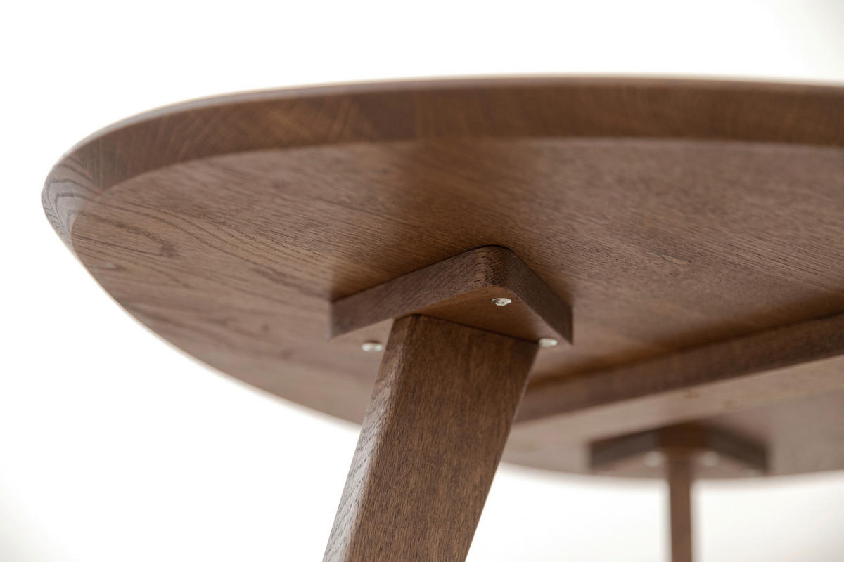 COUCHTISCH Holz 69/67/41,5 cm  - Eichefarben/Dunkelbraun, Design, Holz (69/67/41,5cm) - Livetastic