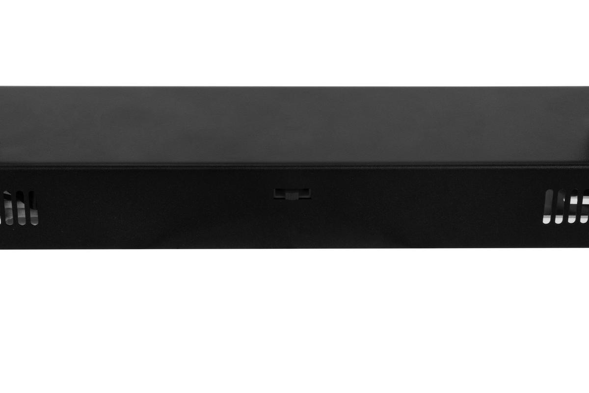 LED-DECKENLEUCHTE Bracknell 120/22/32 cm   - Schwarz, Design, Kunststoff/Metall (120/22/32cm) - Novel