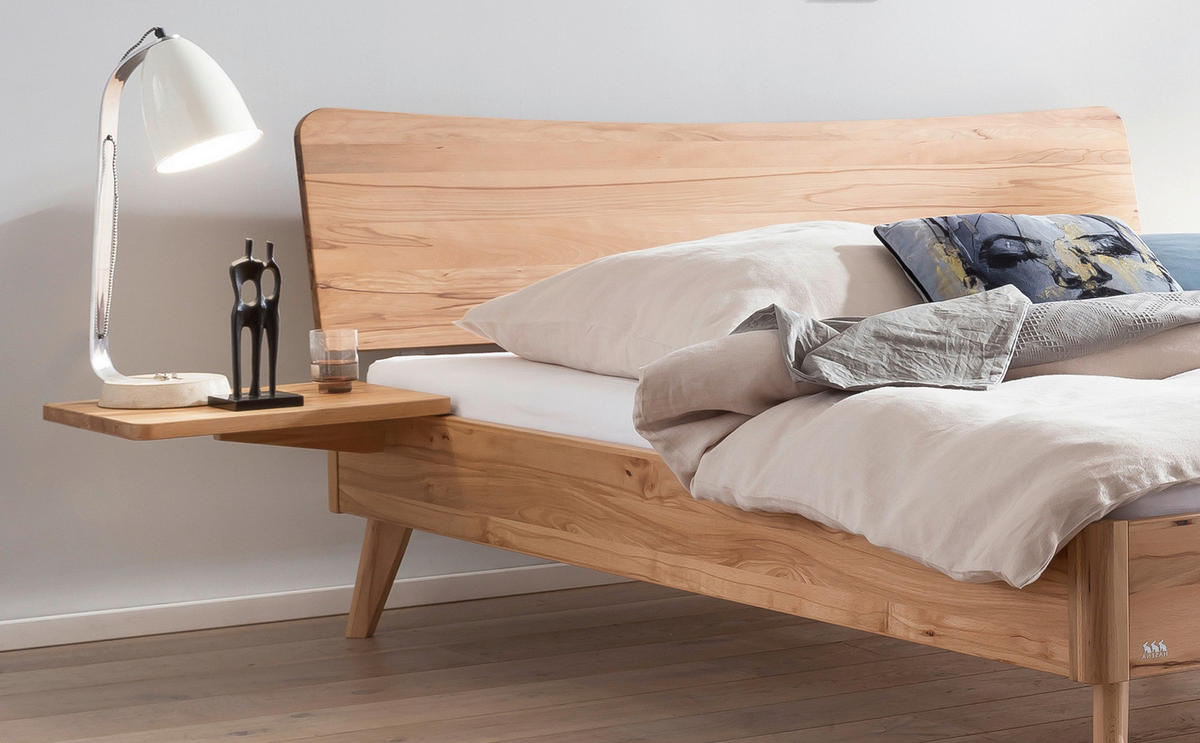 NACHTTISCH 48/38/9 cm Buche massiv  - Buchefarben, Design, Holz (48/38/9cm) - Hasena