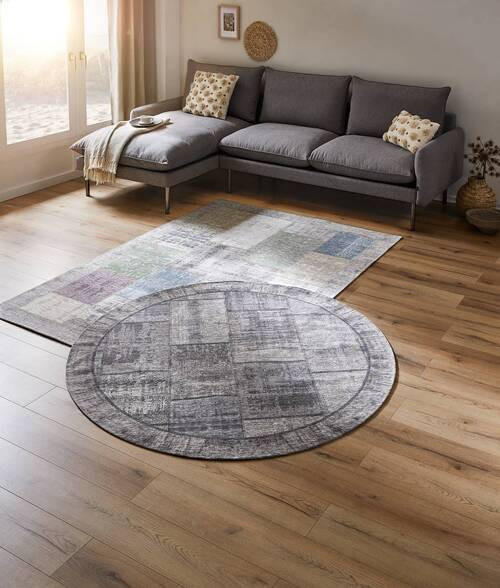 FLACHWEBETEPPICH 200 cm Multicolor  - Multicolor, Basics, Textil (200cm) - Novel