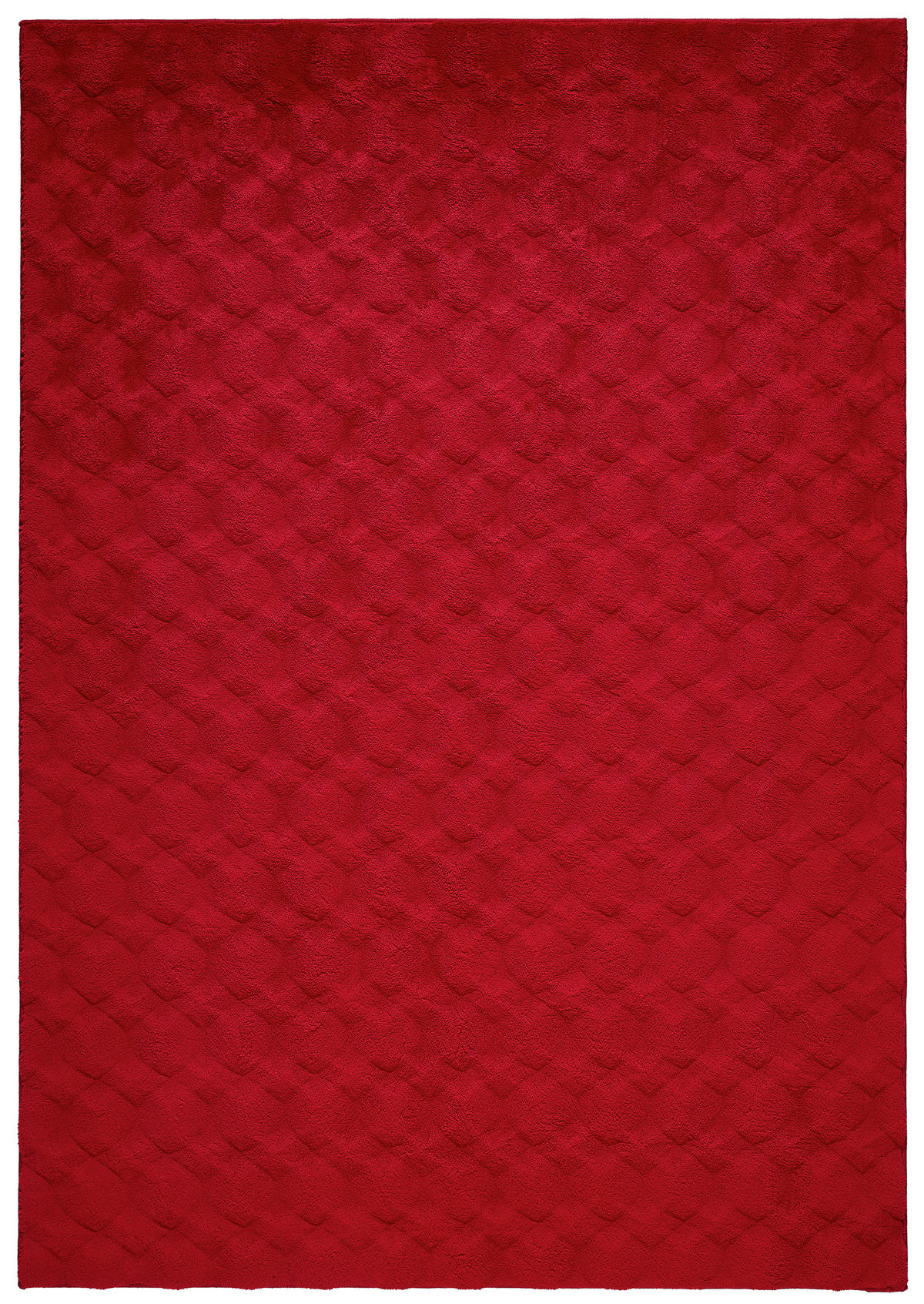 HOCHFLORTEPPICH 130/190 cm Rot  - Rot, MODERN, Textil (130/190cm) - Novel