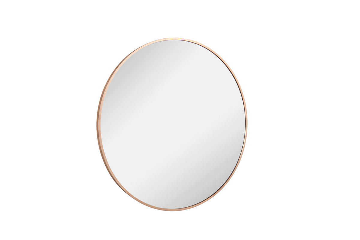 WANDSPIEGEL Goldfarben  - Goldfarben, Trend, Glas/Metall (70/70/3cm) - Boxxx