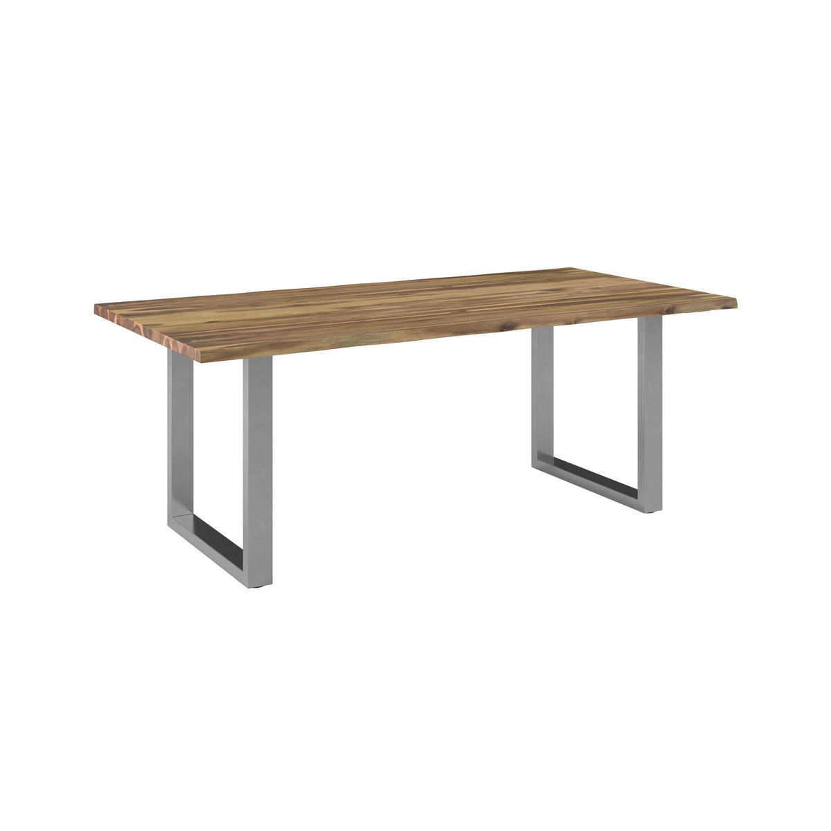 ZAHRADNÍ STŮL, dřevo, kov, 200/100/76 cm - barvy akácie, Moderní, kov/dřevo (200/100/76cm) - Ambia Garden