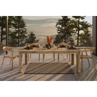 GARTENTISCH 220/110/76 cm  - Akaziefarben, Basics, Holz (220/110/76cm) - Ambia Garden