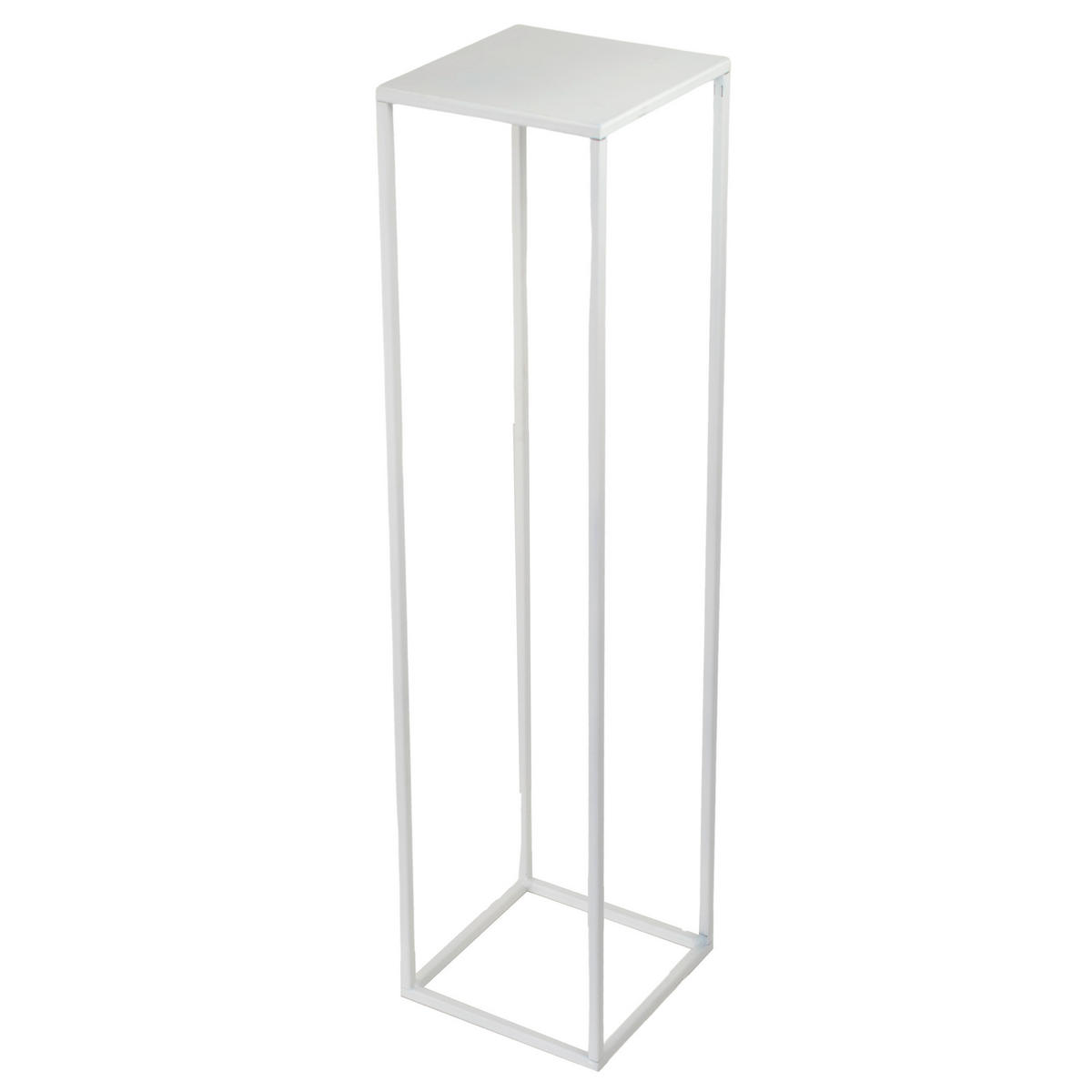 BLUMENSTÄNDER in Metall  - Weiß, Basics, Metall (19/77/19cm)