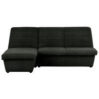 ECKSOFA in Webstoff Dunkelgrün  168/214 cm  - Dunkelgrün/Schwarz, Design, Kunststoff/Textil (168/214cm) - LOOKS by W.Joop