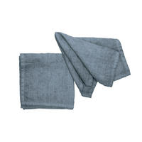 SERVIETTE  40/40 cm   - Blau, Basics, Textil (40/40cm) - Pichler