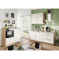 KÜCHENLEERBLOCK  120/210 cm  in Eichefarben, Magnolie  - Eichefarben/Magnolie, ROMANTIK / LANDHAUS, Holzwerkstoff/Metall (120/210cm) - Welnova