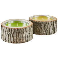 WINDLICHT - Naturfarben, Lifestyle, Holz (21/10cm) - Ambia Home