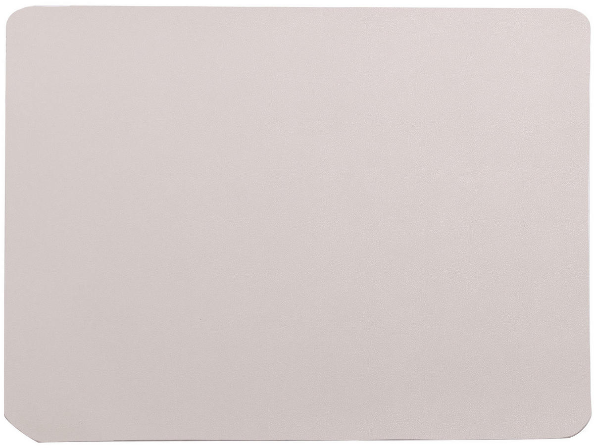 PROSTÍRÁNÍ, polyvinylchlorid (PVC),  - světle šedá, Basics, textil (45/35cm) - Ambia Home