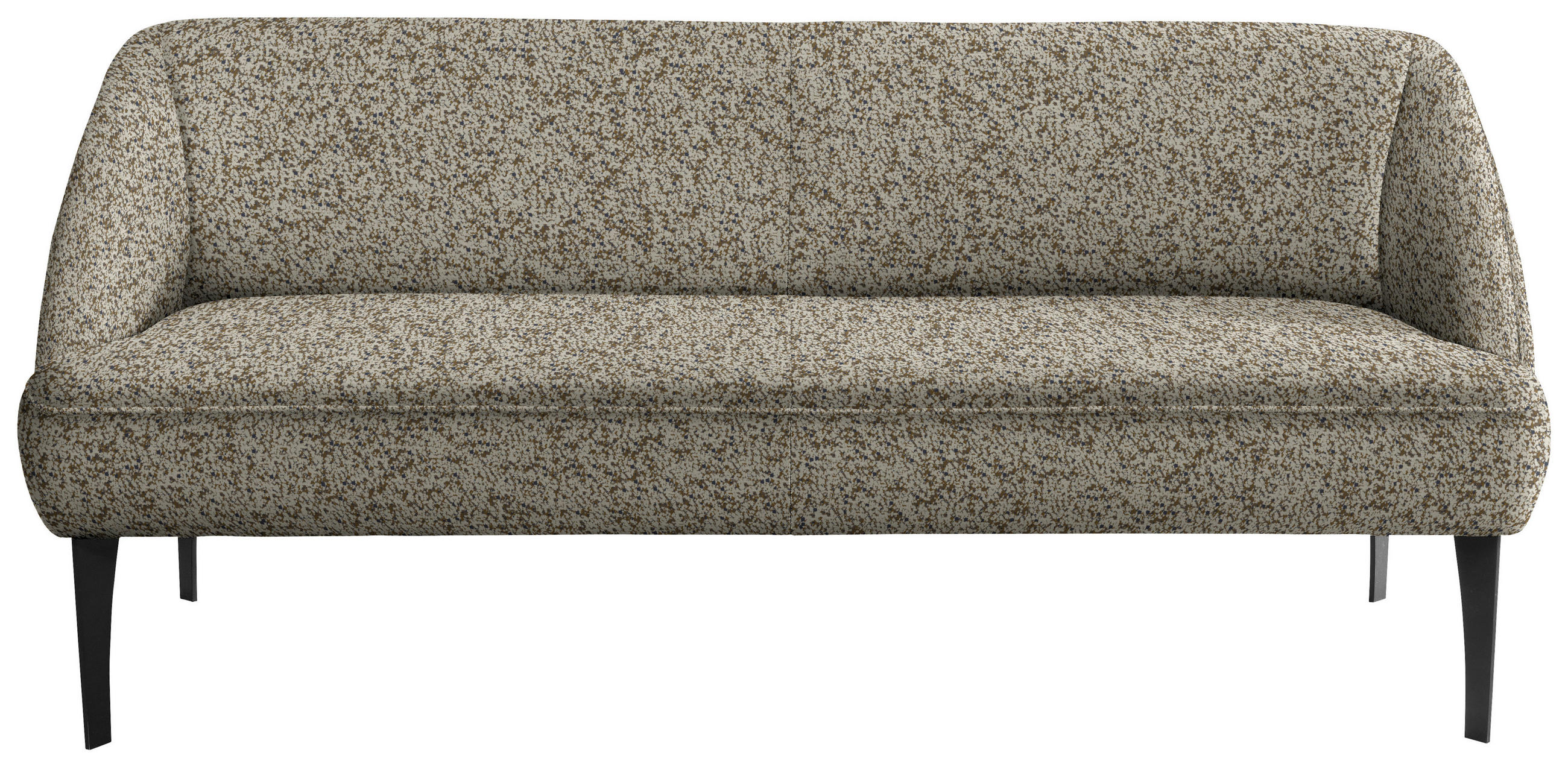 SITZBANK 177/85/72 cm Webstoff Blau, Beige Metall  - Blau/Beige, KONVENTIONELL, Textil/Metall (177/85/72cm) - Moderano