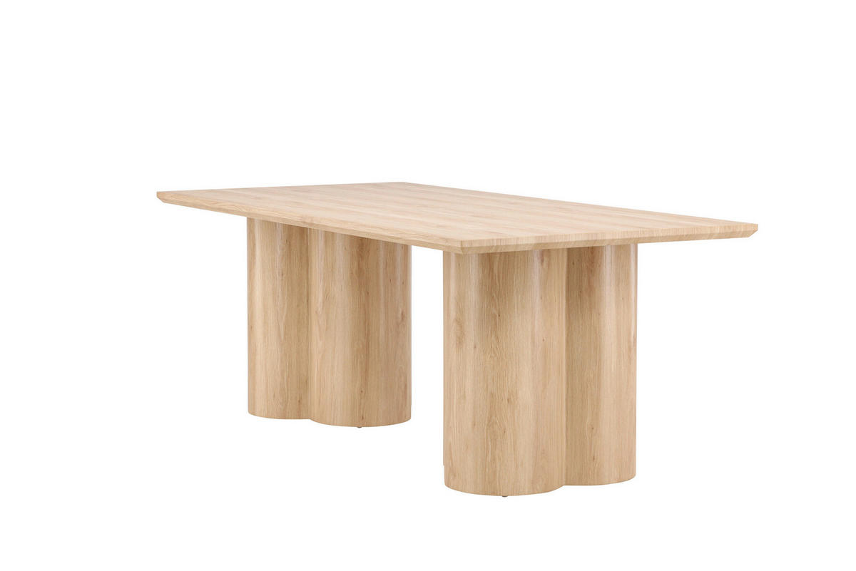 ESSTISCH in Holz 210/100/75 cm   - Beige, MODERN, Holz (210/100/75cm) - Livetastic