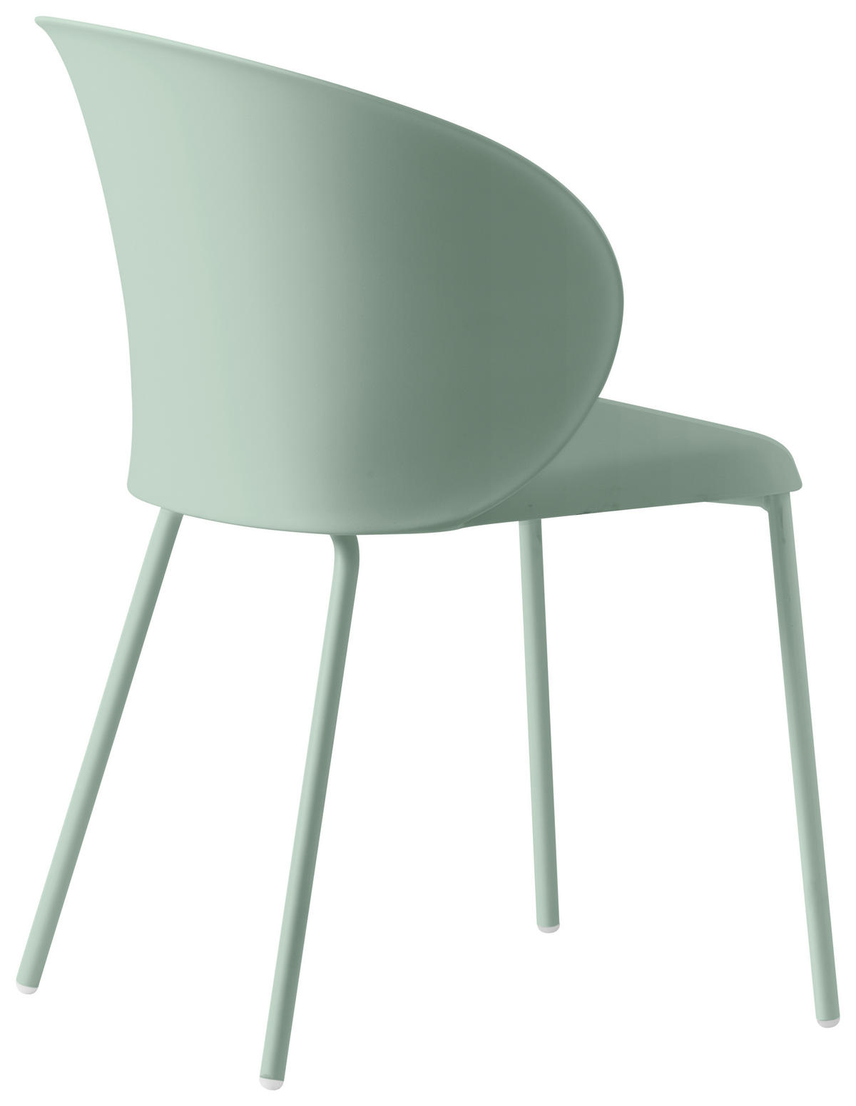 GARTENSTUHL-SET Pastellgrün  - Pastellgrün, Basics, Kunststoff/Metall (55/76/56cm) - Connubia 