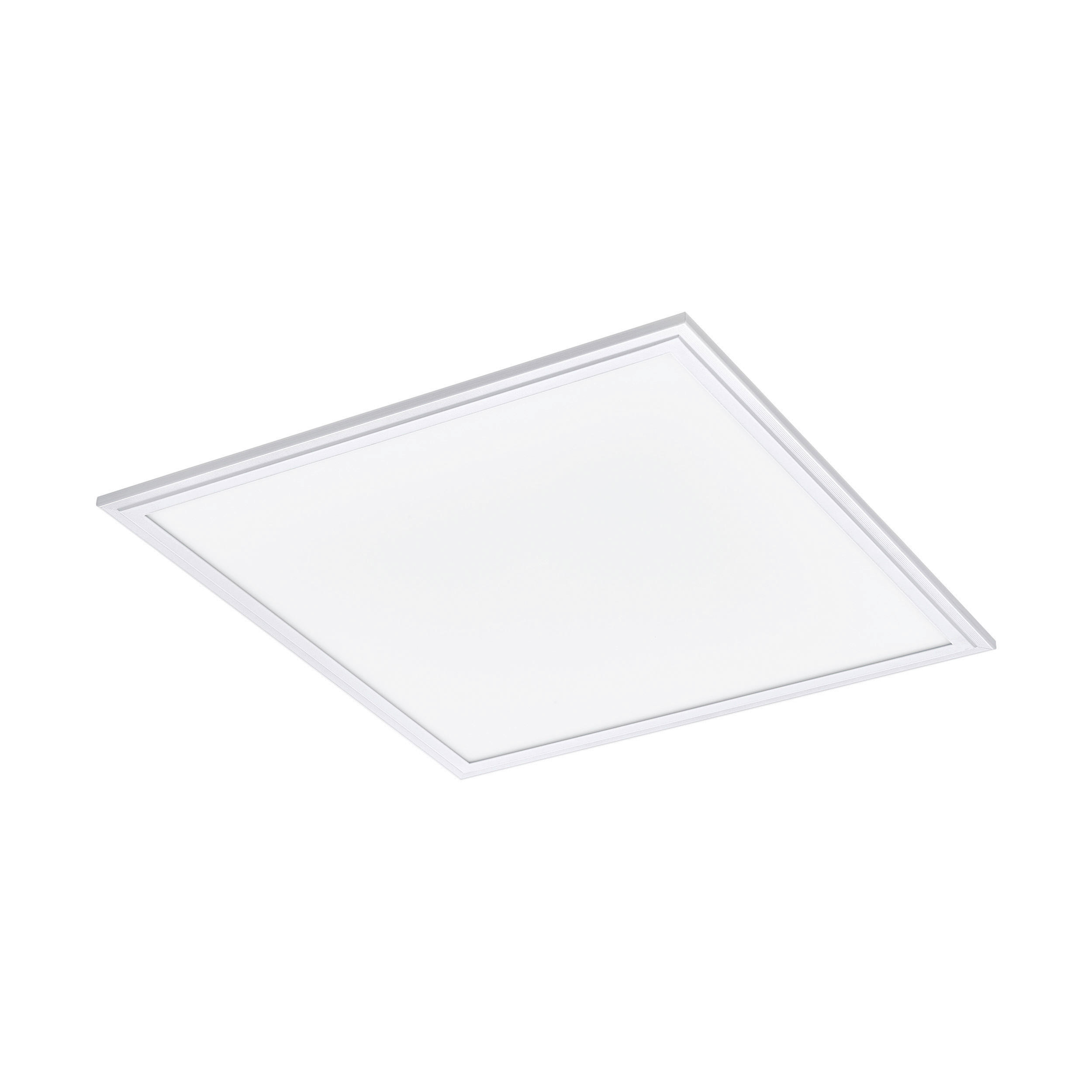LED-DECKENLEUCHTE Salobrena-Z  Smart 45/45/5 cm   - Weiß, Design, Kunststoff/Metall (45/45/5cm) - Eglo