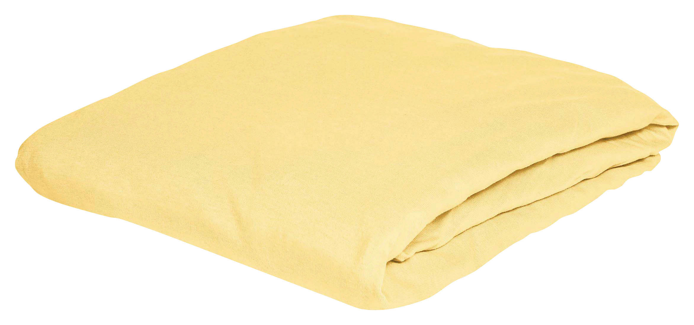 SPANNBETTTUCH Jersey - Honig, KONVENTIONELL, Textil (100/200cm) - Bierbaum