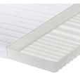 KALTSCHAUMMATRATZE 90/200 cm Höhe ca. 15 cm  - Weiß, Basics, Textil (90/200cm) - Sleeptex